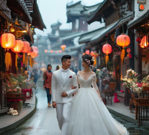 杭州江南西婚纱街,时尚与文化的交融之旅 杭州江南西婚纱街,时尚与文化的交融之旅