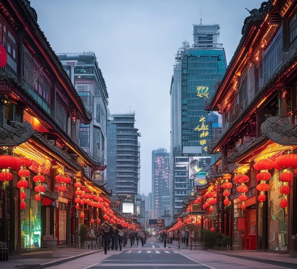 武汉铭新街,城市中的地标与现代发展 武汉铭新街,城市中的地标与现代发展