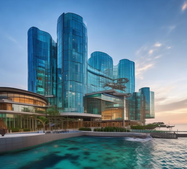 三亚玻璃酒店，现代与传统的完美融合